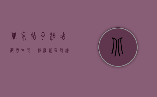 北京桔子酒店，都市中的一抹清新与舒适