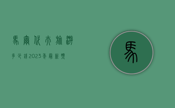 马尔代夫旅游多少钱？2023年最新预算指南