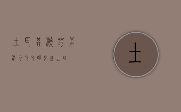 土耳其，横跨东西方的文明交汇之地
