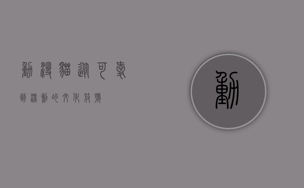 动漫猫，从可爱到深刻的文化符号