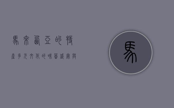 马来西亚的特产，多元文化的味蕾盛宴与手工艺瑰宝