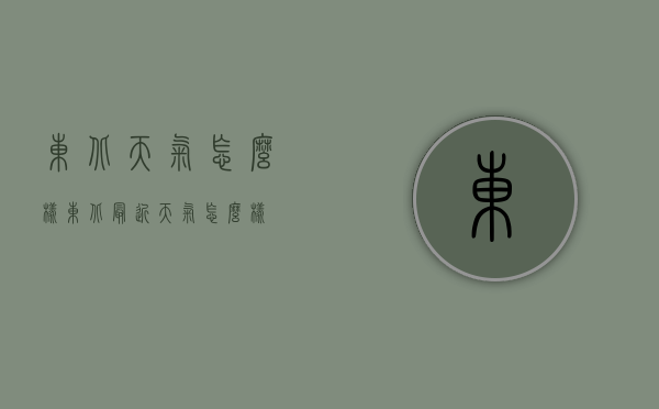 东北天气怎么样（东北最近天气怎么样）