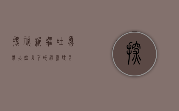 探秘新疆吐鲁番，火焰山下的绿洲传奇