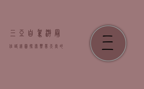 三亚自驾游最佳路线图，探索热带天堂的完美之旅
