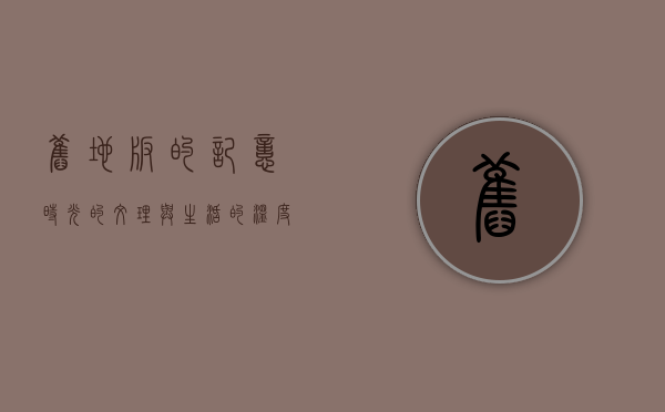 旧地板的记忆，时光的纹理与生活的温度
