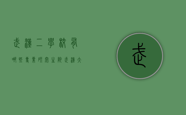 武汉二学校有哪些专业研究生院（武汉大学有没有二本专业）