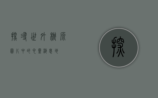 探寻世外桃源，图片中的心灵栖息地