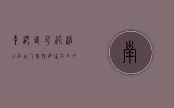 南沙区，粤港澳大湾区的璀璨明珠与未来之城