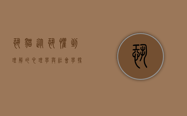 恐猫，从恐惧到理解的心理学与社会学探讨