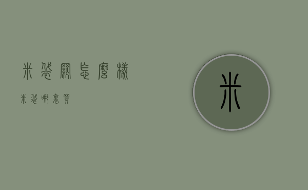 米袋网怎么样（米袋哪里买）