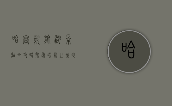 哈尔滨旅游景点全攻略，探索冰雪之城的魅力