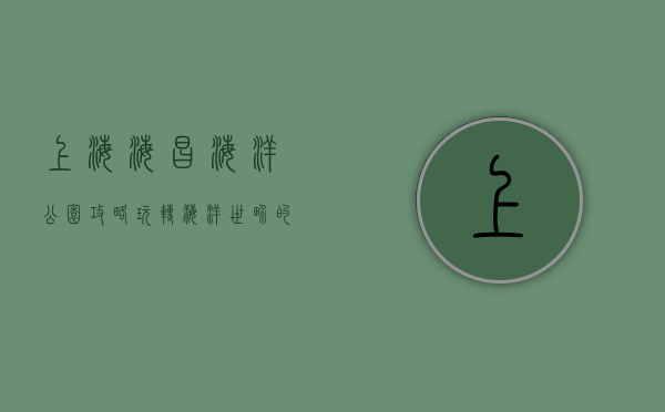 上海海昌海洋公园攻略，玩转海洋世界的终极指南