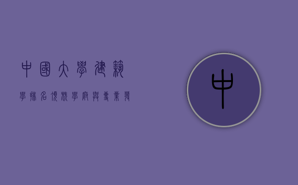 中国大学建筑学排名，顶尖学府与专业发展趋势
