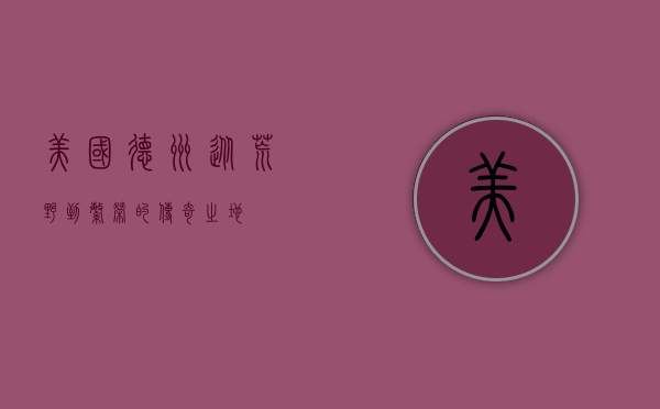 美国德州，从荒野到繁荣的传奇之地