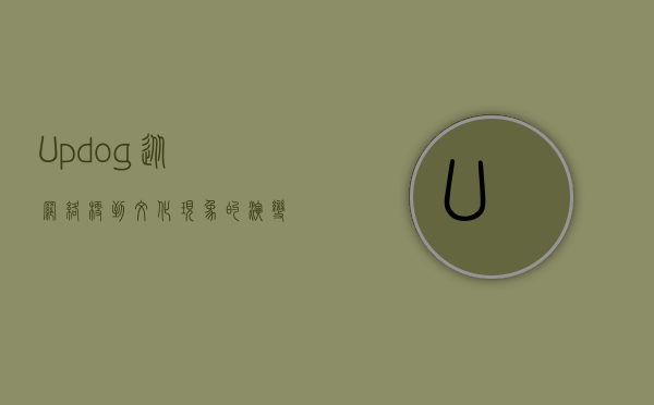 Updog，从网络梗到文化现象的演变与启示