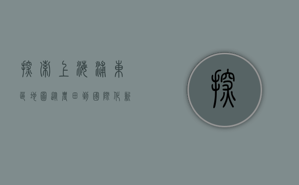 探索上海浦东区地图，从农田到国际化新城的华丽蜕变