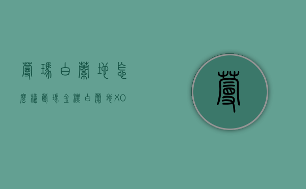 蔓玛白兰地怎么样（蔓玛金标白兰地XO）