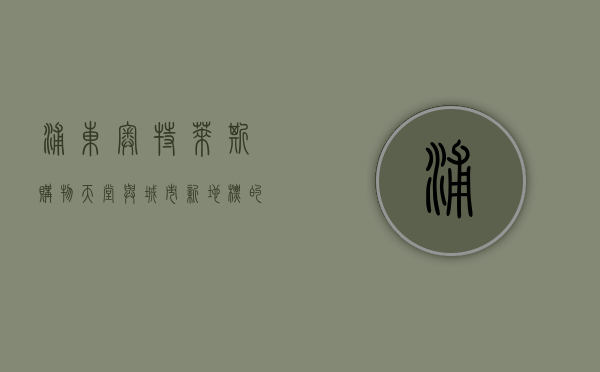 浦东奥特莱斯，购物天堂与城市新地标的完美融合