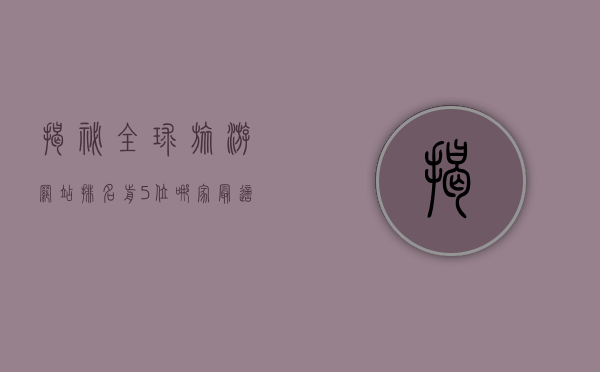 揭秘全球旅游网站排名前5位，哪家最适合你的旅行需求？