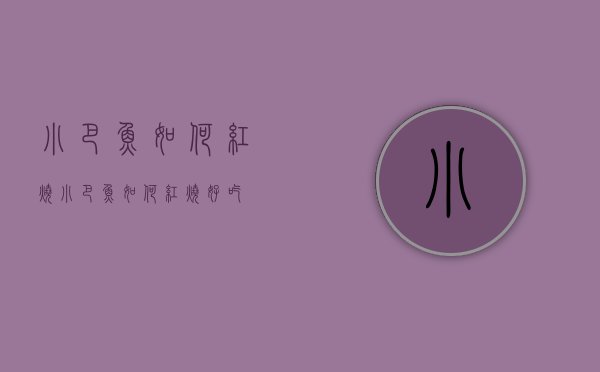 小巴鱼如何红烧（小巴鱼如何红烧好吃）