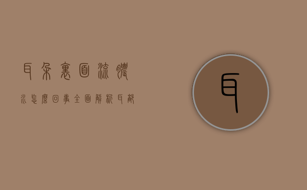 耳朵里面流脓水怎么回事？全面解析耳部感染与治疗