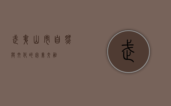 武夷山市，自然与文化的完美交融