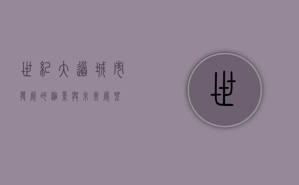 世纪大道，城市发展的缩影与未来展望