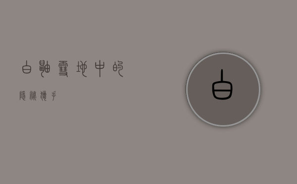 白鼬，雪地中的隐秘猎手