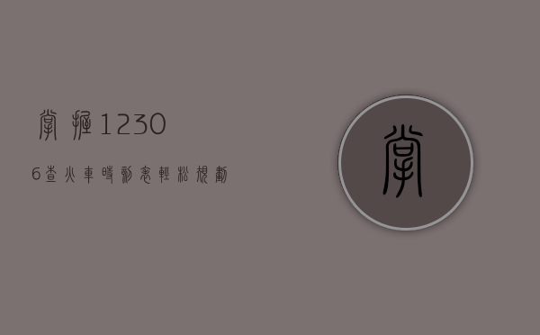 掌握12306查火车时刻表，轻松规划你的铁路之旅