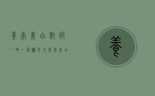 养南美白对虾一亩一般赚多少（养南美白对虾技术大全）