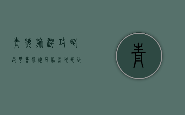 青海旅游攻略及花费，探秘高原圣地的绝美风光与经济实惠之旅
