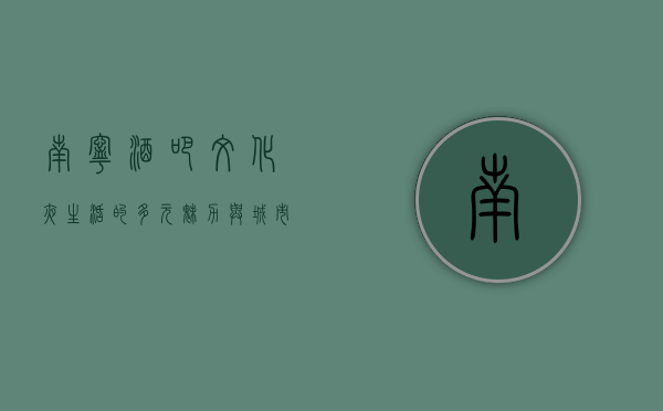 南宁酒吧文化，夜生活的多元魅力与城市脉搏