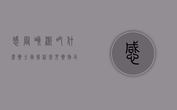 感冒咳嗽吃什么药？全面解析常见药物及注意事项