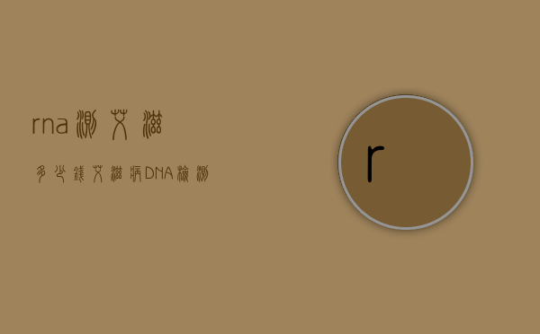 rna测艾滋多少钱（艾滋病DNA检测多少钱）