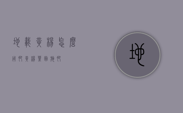 地载黄杨怎么用肥（黄杨叶面施肥）