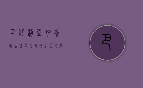 巴伐利亚玫瑰园，自然与人文的完美交融