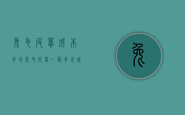兔毛皮草成本多少（兔毛皮草一般多少钱）