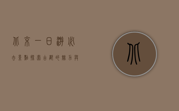 北京一日游必去景点，探索古都的魅力与风情