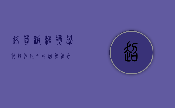 超声波驱狗器，科技与安全的完美结合