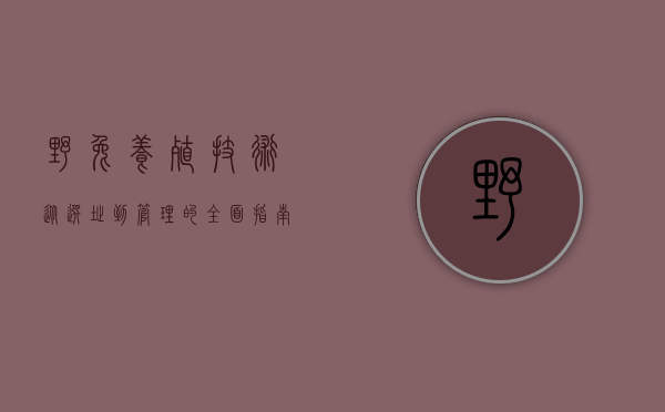 野兔养殖技术，从选址到管理的全面指南