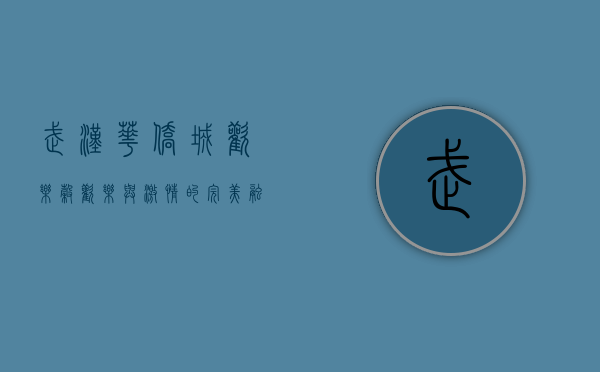 武汉华侨城欢乐谷，欢乐与激情的完美融合