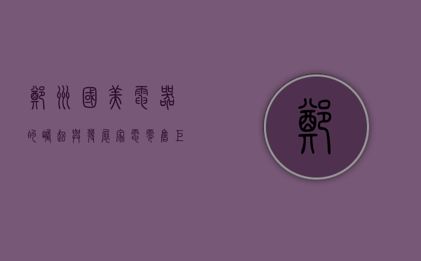 郑州国美电器的崛起与发展，家电零售巨头的成功之路