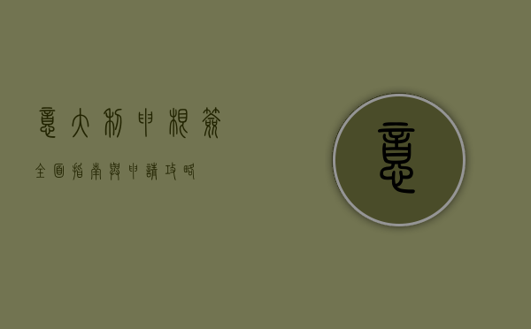 意大利申根签，全面指南与申请攻略