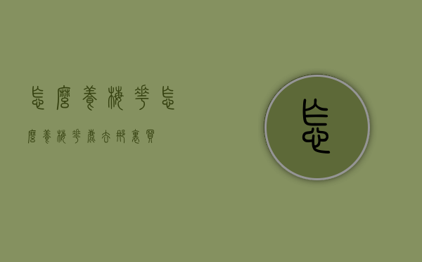 怎么养梅花（怎么养梅花鹿去那里买?）