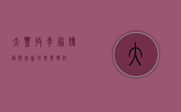 大丰收李家，传承与创新的农业典范