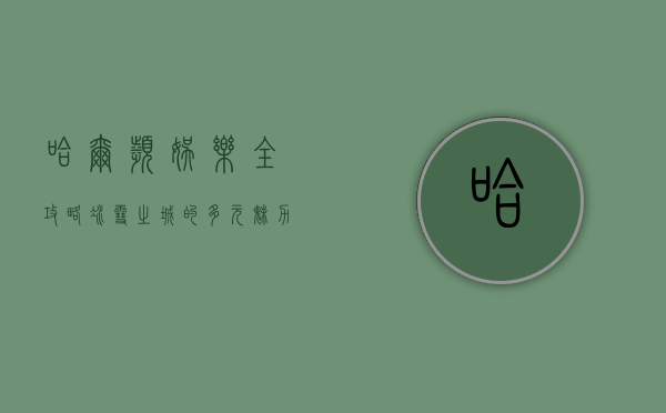 哈尔滨娱乐全攻略，冰雪之城的多元魅力