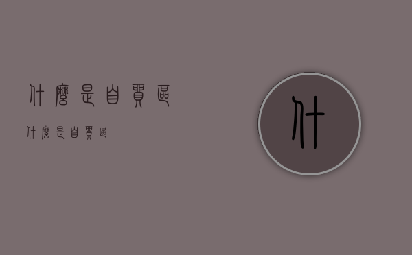 什么是自贸区（什么是自贸区?）