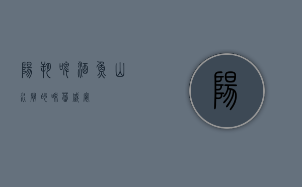 阳朔啤酒鱼，山水间的味蕾盛宴