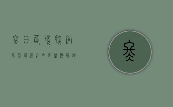 冬日仙境，探索冬天最适合去的旅游胜地
