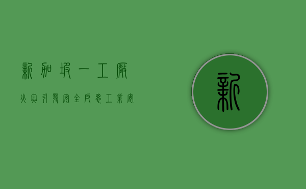 新加坡一工厂火灾引发安全反思，工业安全与应急响应的新挑战